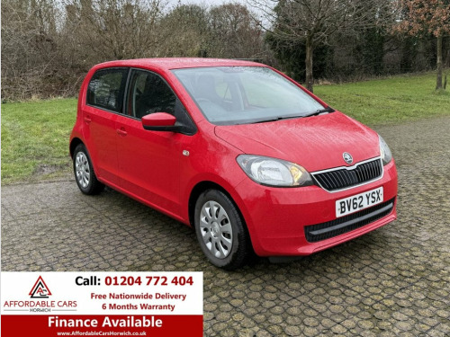 Skoda Citigo  1.0 MPI GreenTech SE Hatchback 5dr Petrol Manual E