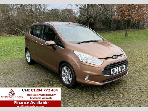 Ford B-Max  1.6 Zetec MPV 5dr Petrol Powershift Euro 5 (105 ps