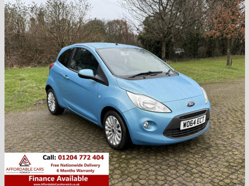 Ford Ka  1.2 Zetec Hatchback 3dr Petrol Manual Euro 5 (s/s)