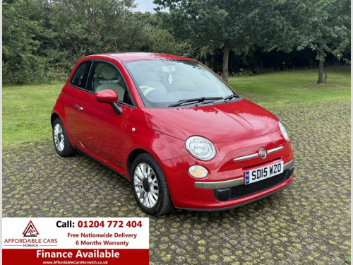 Fiat 500  1.2 Pop Star Hatchback 3dr Petrol Manual Euro 6 (s