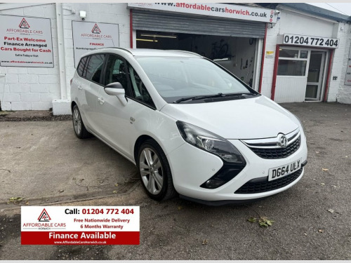 Vauxhall Zafira Tourer  2.0 CDTi SRi MPV 5dr Diesel Auto Euro 5 (165 ps)