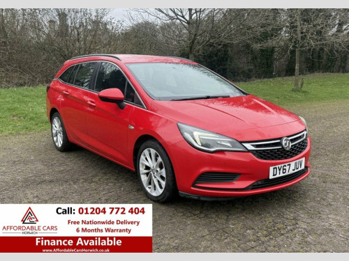 Vauxhall Astra  1.4i Tech Line Nav Sports Tourer 5dr Petrol Manual 