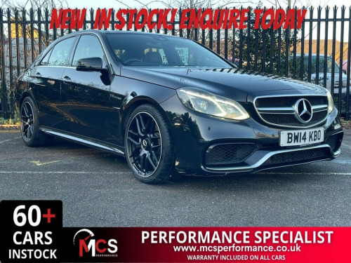Mercedes-Benz E-Class  5.5 E63 V8 BiTurbo AMG Saloon 4dr Petrol SpdS MCT  