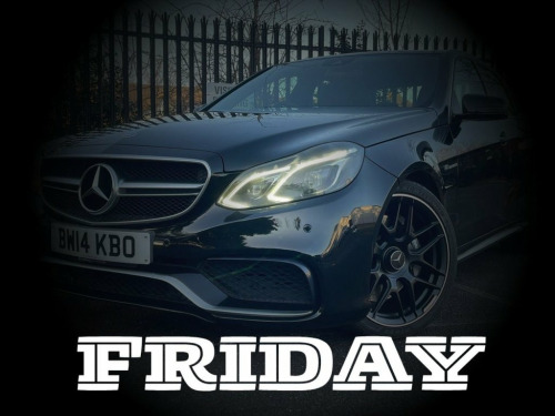 Mercedes-Benz E-Class  5.5 E63 V8 BiTurbo AMG Saloon 4dr Petrol SpdS MCT 
