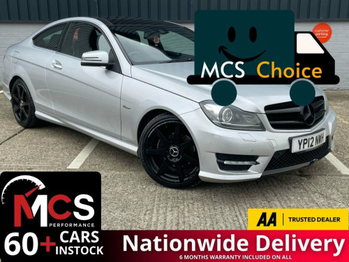 Mercedes-Benz C-Class C220 2.1 C220 CDI BlueEfficiency AMG Sport Coupe 2dr Di