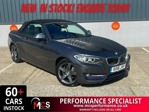 BMW 2 Series  2.0 220i Sport Convertible 2dr Petrol Manual Euro 