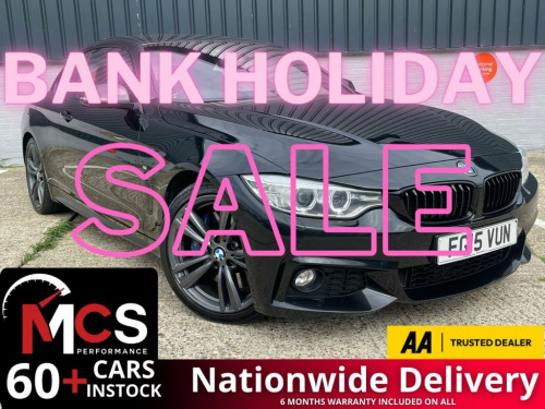BMW 4 Series  3.0 430d M Sport Convertible 2dr Diesel Auto Euro 