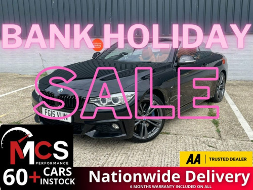 BMW 4 Series  3.0 430d M Sport Convertible 2dr Diesel Auto Euro 