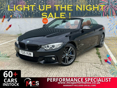 BMW 4 Series  3.0 430d M Sport Convertible 2dr Diesel Auto Euro 