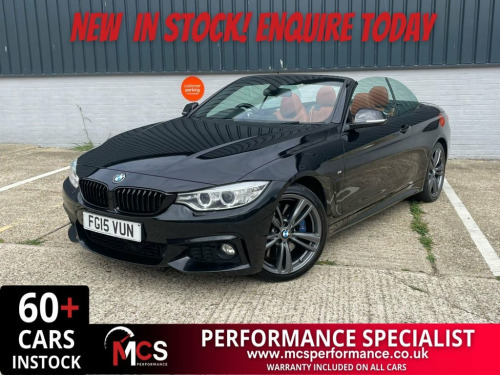 BMW 4 Series  3.0 430d M Sport Convertible 2dr Diesel Auto Euro 