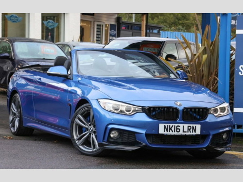 BMW 4 Series  2.0 420d M Sport Convertible 2dr Diesel Auto Euro 