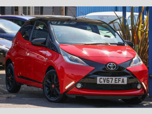 Toyota AYGO  1.0 VVT-i x-cite 4 Red Bi-Tone Hatchback 5dr Petro