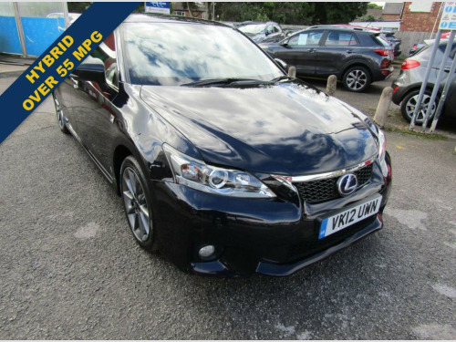 Lexus CT 200h  1.8 200h F Sport Hatchback 5dr Petrol Hybrid CVT E