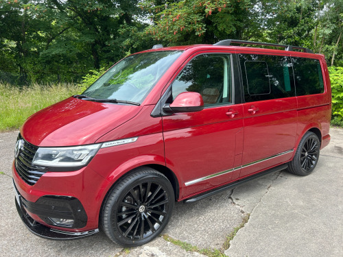 Volkswagen Caravelle  EXECUTIVE TDI T6.1 204 7 SPEED DSG AUTO SWB IN FORTANNA RED - EURO SIX - DO