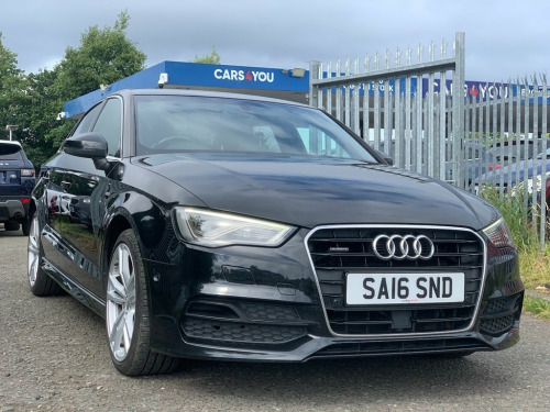 Audi A3  1.8 TFSI QUATTRO S LINE NAV 4d 178 BHP Over £