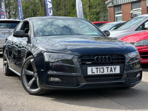 Audi A5  3.0 TDI QUATTRO BLACK EDITION 2d 245 BHP Parking S