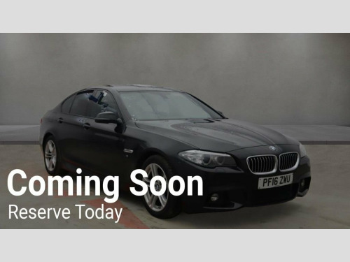 BMW 5 Series  2.0 520d M Sport Saloon 4dr Diesel Auto Euro 6 (s/