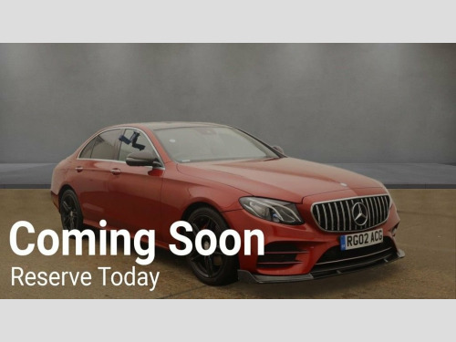 Mercedes-Benz E-Class  2.0 E220d AMG Line (Premium) Saloon 4dr Diesel G-T