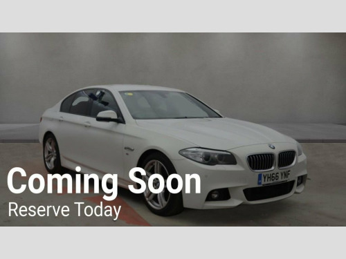 BMW 5 Series  2.0 520d M Sport Saloon 4dr Diesel Auto Euro 6 (s/