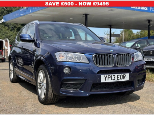 BMW X3  2.0 20d BluePerformance M Sport SUV 5dr Diesel Man 