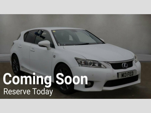 Lexus CT 200h  1.8 200h F Sport Hatchback 5dr Petrol Hybrid CVT E