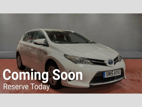 Toyota Auris  1.8 VVT-h Icon Hatchback 5dr Petrol Hybrid CVT Eur