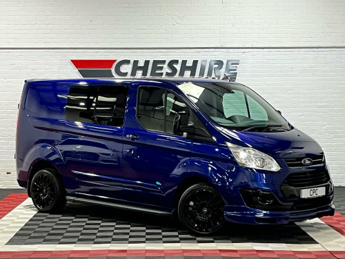 Ford Transit Custom  2.0 TDCi 290 Limited - 3 Rear Seats+Tv Screen+Reverse Cam+Alloys+Cambelt Do