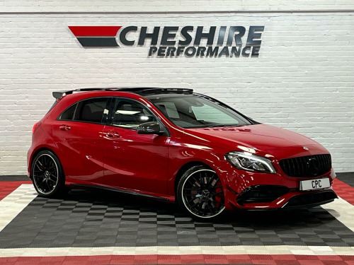 Mercedes-Benz A-Class A45 2.0 A45 AMG 5dr - Aero Pk+Night Pk+Hk Sound+Pan Roof+Buckets+Camera+Hk+Elec