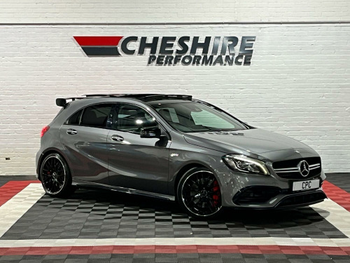 Mercedes-Benz A-Class A45 2.0 A45 AMG 5dr - Aero Pk+Hk Sound+Pan Roof+Buckets+Camera+Hk+Elec Seats+19