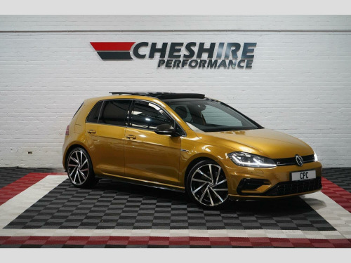 Volkswagen Golf  2.0 TSI R PANORAMIC ROOF STAGE3 RACING LINE TUMERIC YELLOW KEYLESS GHOST