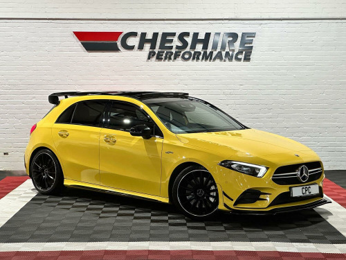 Mercedes-Benz A-Class  2.0 A35 AMG 5dr - Panroof+Burmester+19s+Aero Pack+Leds+Night Pack+Camera