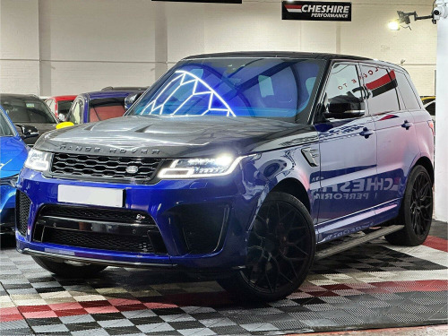 Land Rover Range Rover Sport  5.0 P575 V8 SVR 5dr - Riviera Alloys+Deployable Side Steps+Panroof+Meridian