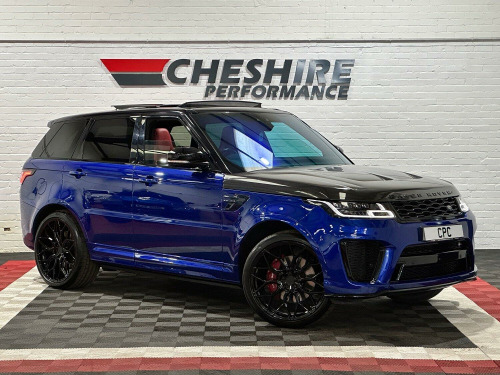 Land Rover Range Rover Sport  5.0 P575 V8 SVR 5dr - Riviera Alloys+Deployable Side Steps+Panroof+Meridian