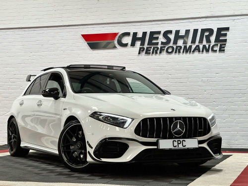 Mercedes-Benz A-Class A45 2.0 A45 AMG S Plus 5dr - Panroof+Acp+Burmester Sound+19S+Camera+420Bhp