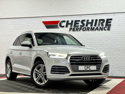 Audi Q5  2.0 TDI 40 S line 5dr - 1 Owner+19s+Virtual Cockpit+Park Sens+Cruise+Elec T