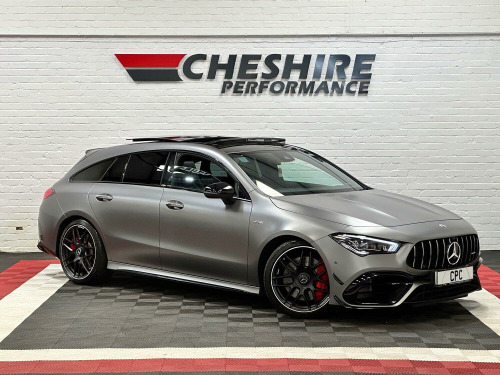 Mercedes-Benz CLA  2.0 CLA45 AMG S Plus 5dr - VAT Q+Magno Grey+Panroof+Burmester+Camera+Bucket