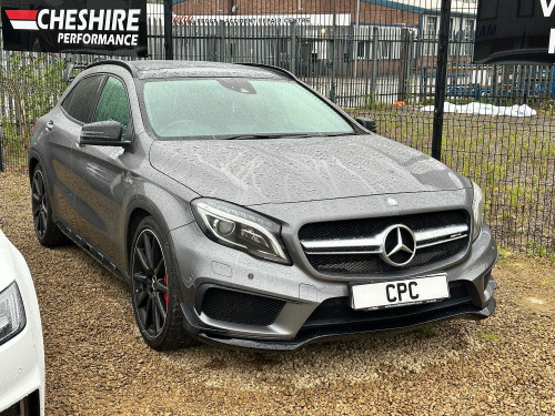 Mercedes-Benz GLA-Class GLA45 2.0 GLA45 AMG 5dr - Aero Kit+Pan Roof+Night Pack+Harmon Kardon+20s+Elec Mem