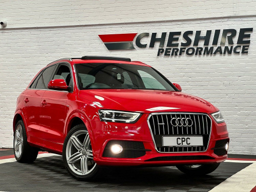 Audi Q3  2.0 TDI S line Plus 5dr - Panroof+Heated Leather+Park Sens+Cruise+19s+Cambe