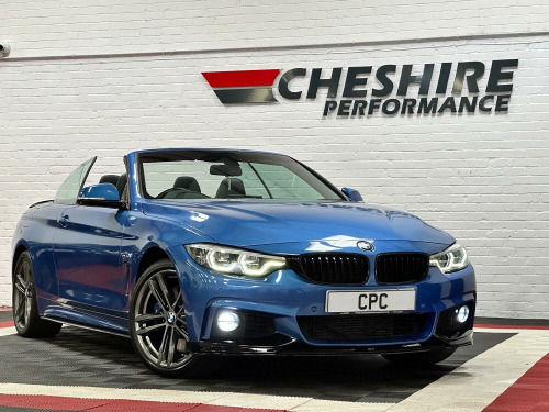 BMW 4 Series  3.0 435d xDrive M Sport Convertible 2dr - Harmon Kardon+19s+Elec Memory Sea
