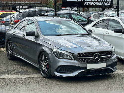 Mercedes-Benz CLA  1.6 CLA180 AMG Line 4dr- Reverse Cam+Leather+Park Sens+Cruise+18s