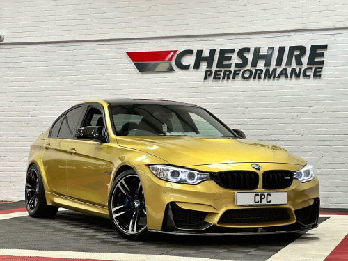 BMW M3  3.0 M3 Saloon 4dr - M Performance Styling+Carbon Roof+19s+Merino Leather+HU