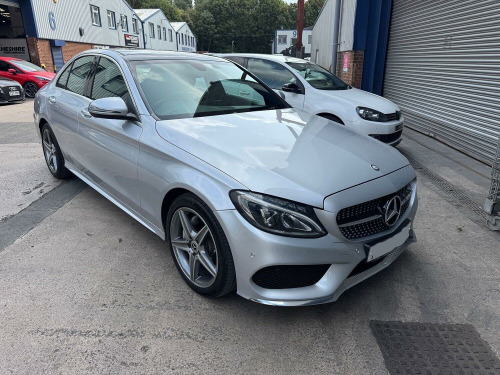 Mercedes-Benz C-Class 2.1 C220d AMG Line 4dr - Panroof+Elec Memory Seats+Camera+Fold Mirrors+FMSH