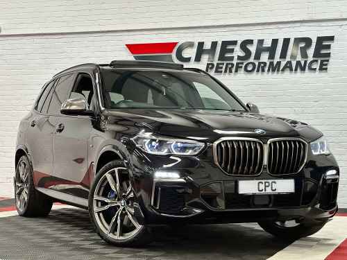BMW X5 X5 3.0 X5 M50d 5dr - Skylounge Pan Roof+Air Suspension+Merino Leather+Bmw Carb