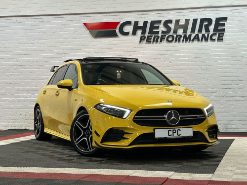Mercedes-Benz A-Class  2.0 A35 AMG 5dr - PanRoof+Burmester Sound+Reverse Cam+Elec Seats+Virtual+St