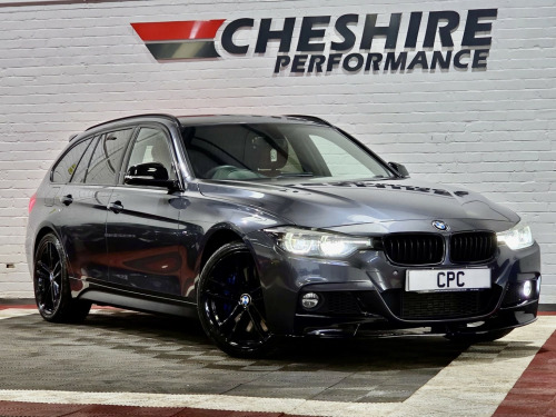 BMW 3 Series  3.0 335d xDrive M Sport Shadow Edition 5dr - Red Leather+M Perf Styling+HK  