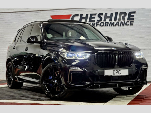 BMW X5 X5 3.0 X5 M50d 5dr - Skylounge Pan Roof+Air Suspension+Merino Leather+M Perf K 