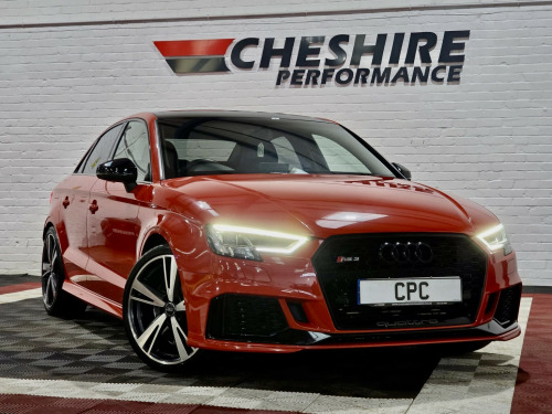 Audi RS3  2.5 TFSI 4dr - 2 Owners+19s+Black Pack+Panroof+Sound Pack+Elec Seats+Revers 