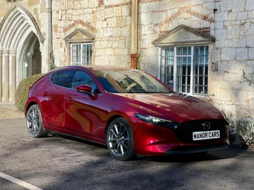 Mazda Mazda3  2020 69 MAZDA 3 1.8D SKY-ACTIV D SPORT LUX Hatchback Manual Diesel Red ** H
