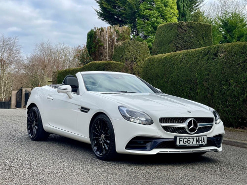 Mercedes-Benz SLC 2018 67 MERCEDES SLC 180 AMG LINE 2DR CONVERTIBLE AUTO SUPER SPEC + LOW MIL