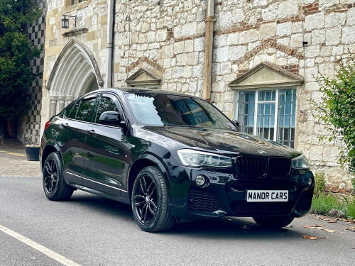 BMW X4 X4 2015 15 BMW X4 2.0D M SPORT XDRIVE AUTO 5DR SUV BLACK ** M PERFORMANCE **